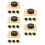 20Pcs Black String Maintenance Rosin for Violin Viola Cello Erhu Bow 1