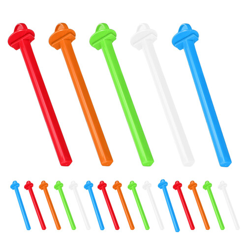 40Pcs Easy Install Plastic Bird Perch Holders for Cage Parakeet Budgie