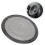 4Pcs Durable Plastic Black Car Speaker Replacement Mesh Covers 10