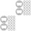 40Pcs DIY Bottle Opener Accessories Silver Iron Opener Inserts 2