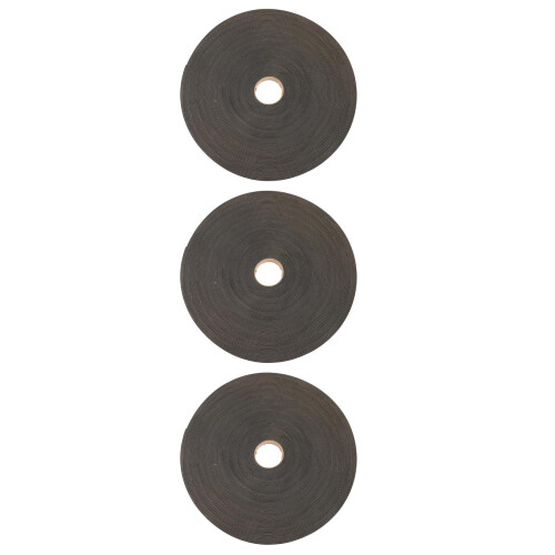 3Pcs Brown Speaker Foam Sealing Strips Dustproof Shockproof Adhesive 2