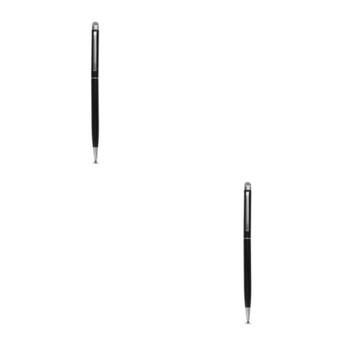 2Pièces Stylet Tactile Noir Haute Pour Et Téléphone 2