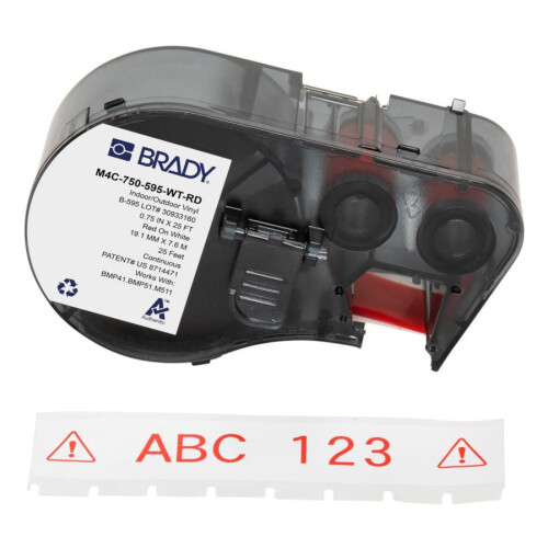 Brady M410/BMP41/M510/BMP51/BMP53/M511 Label Printer Tape