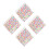 40Feuilles Strass Autocollants Pour Bricolage Coloré 3