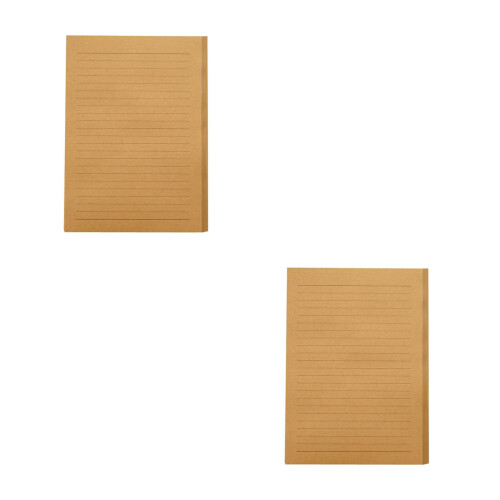 200Feuilles Papier Kraft Pour Lettres Souvenirs Notes Khaki 1
