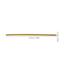 80St Gouden Car Air Vent Trim Strip ABS Voor Stijlvolle Auto-Interieur