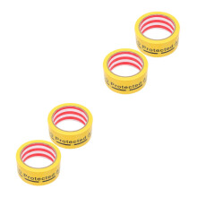 4Rouleaux Ruban Autocollant Avertissement Haute Adhérence