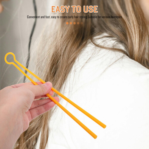 35St Draagbare Perm Rods, Kunststof Haarrollers Voor Styling 2