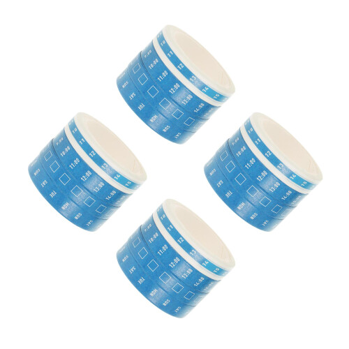 16Rouleaux De Washi Tape Bleu Fin Écrivable Pour Organisation DIY 1
