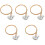 5Ensembles Cordes De Remplacement Lyre En Acier Et Cuivre Clair 2