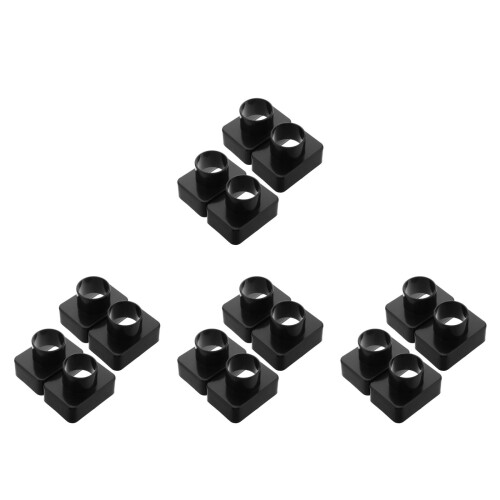 16Pcs Durable Plastic Car Air Duct Adapter for Vent Outlet Connection 1