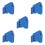 20Pcs Blue Piano Accessories Plastic Plugs for Professional Tuning 4