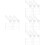 400Pcs White Clothing Label Strings Plastic Tag Tie Fasteners 5