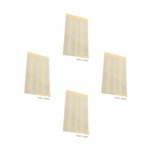 200Pcs Silver Phone Speaker Dustproof Stickers Mesh Cover Easy Install 1