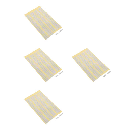 200Pcs Silver Phone Speaker Dustproof Stickers Mesh Cover Easy Install 2