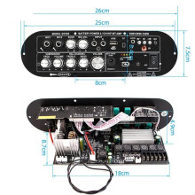 DC15-18V High-Power Digital Amplifier Board 50W+50W+100W 2.1 Channel High and Low Frequency Modulation D1000