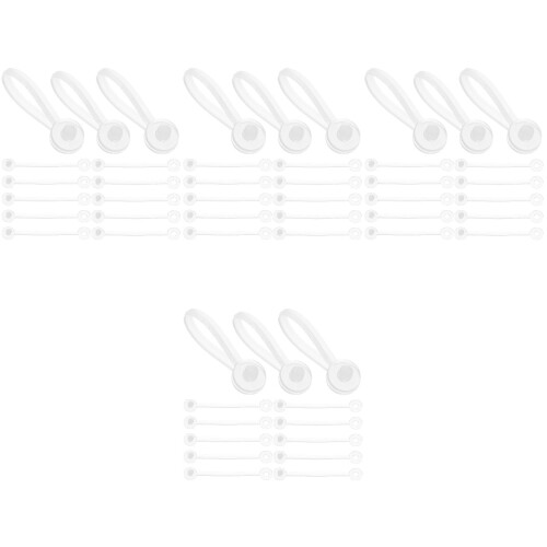 400St Witte Kleding Fasteners Plastic Labels Voor Winkeltags 1