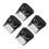 4Pcs Clear PVC Moving Head Light Rain Covers Multi Color Stage Shield 3