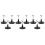 9Pièces Support Polyvalent Pour Figurines Et Poupées Base Élargie Noir 7