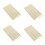 200Pcs Silver Phone Speaker Dustproof Stickers Mesh Cover Easy Install 7