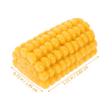 120Pcs Yellow Resin Corn Decors Small Fake Corns for DIY Phone Charms