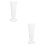 2Pièces Vases De Tombeau En PP Pour Fleurs Sèches 5