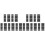 200Pcs Phone Speaker Mesh Black Dustproof Sticker for Mobile Devices 2