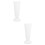 2Pièces Vases De Tombeau En PP Pour Fleurs Sèches 6