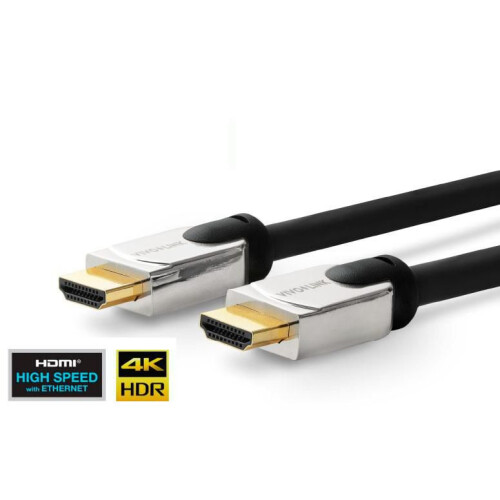 Vivolink Pro HDMI Cable Metal Head 0.5m