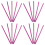 160Pièces Bande Décorative Rosé Clip Installation Facile PP 9