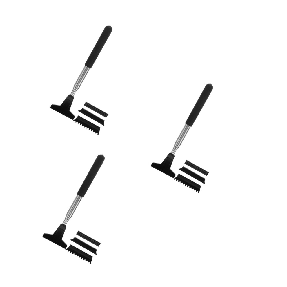 3Sets Auto Window Cleaner Squeegee Retractable For Car Rearview Mirror 3211944299239