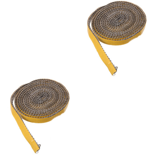 2Rouleaux Joint Poêle À Bois Remplacement Pour 1