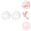 2Ensembles Stickers Talons Blancs Adhésifs Confortables 8