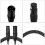 3X Câble Xlr Micro Noir 3 Pins Nylon Métal Réduction De Bruit 5