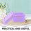 Boîte De Conservation En Silicone Couleur Violet 9