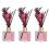 3Pièces Huile Rose Diffuseur Floral 4