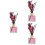 3Pièces Huile Rose Diffuseur Floral 6