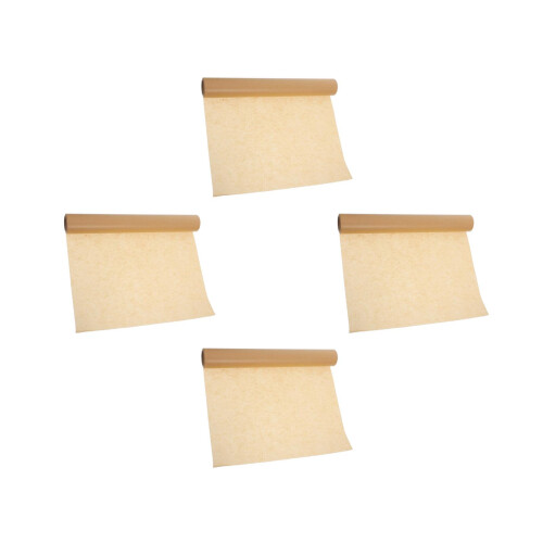 4Rouleaux Papier Parchment Cuisine Multiusage Four Maison 2