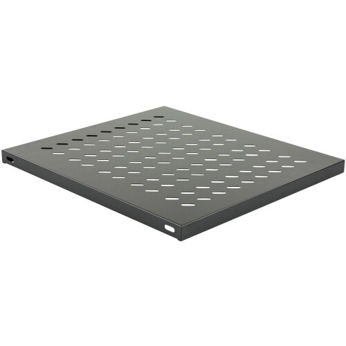 Lanview by Logon 1U 19" D=800MM FIXED SHELF BLACK