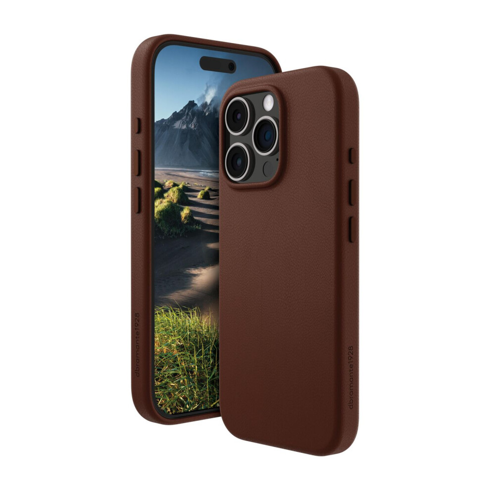 Dbramante1928 Roskilde 2 Magsafe Iphone 16 Promax Tan Dark 5711428063540