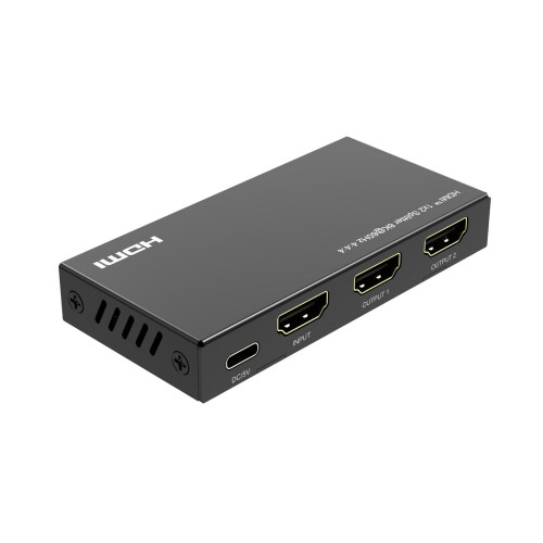 MicroConnect 8K@60Hz HDMI Splitter 1x2 4:4:4 1