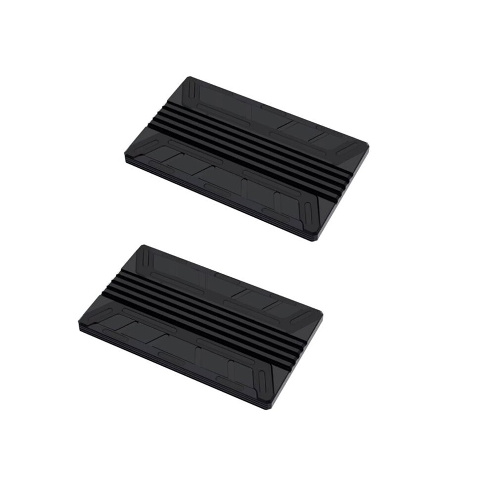 2Pcs Nvme M.2 Mkey Ssd Array Expansion Adapter Card Pcie Split Card Heatsink For Speeding 6032592000988