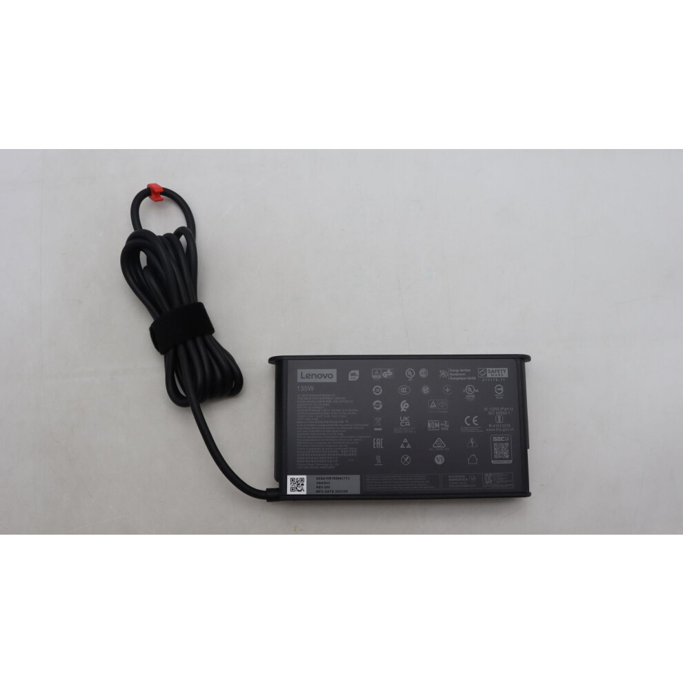 Lenovo 135W Usb-C Ac Adapter With Multiple Voltage Outputs (20V 15V 9V 5V) Suitable For Devices.