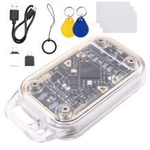 Chameleon V3.0 RFID Chip Reader Emulator 125K 13.56Mhz ID IC Tag Copyer NFC Read Writer+3XCUID Card/2XUID Keychain
