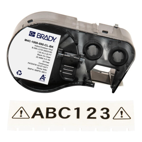 Brady M410/BMP41/M510/BMP51/BMP53/M511 Label Printer Tape