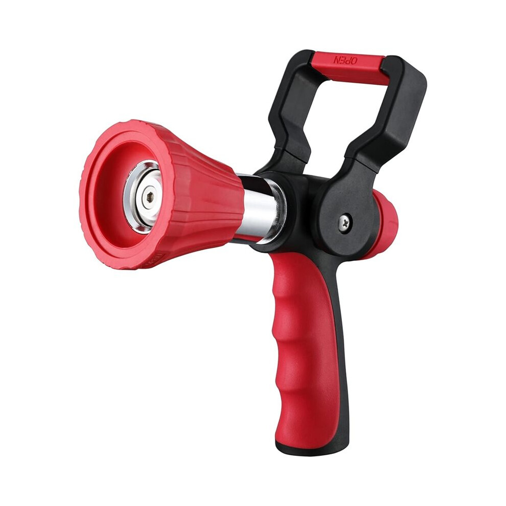 High Pressure Fireman's Sprays Nozzle, Heavy Duty Garden Hose Nozzle With Lever Handle And Slip Ergonomic Grip 6031444407753