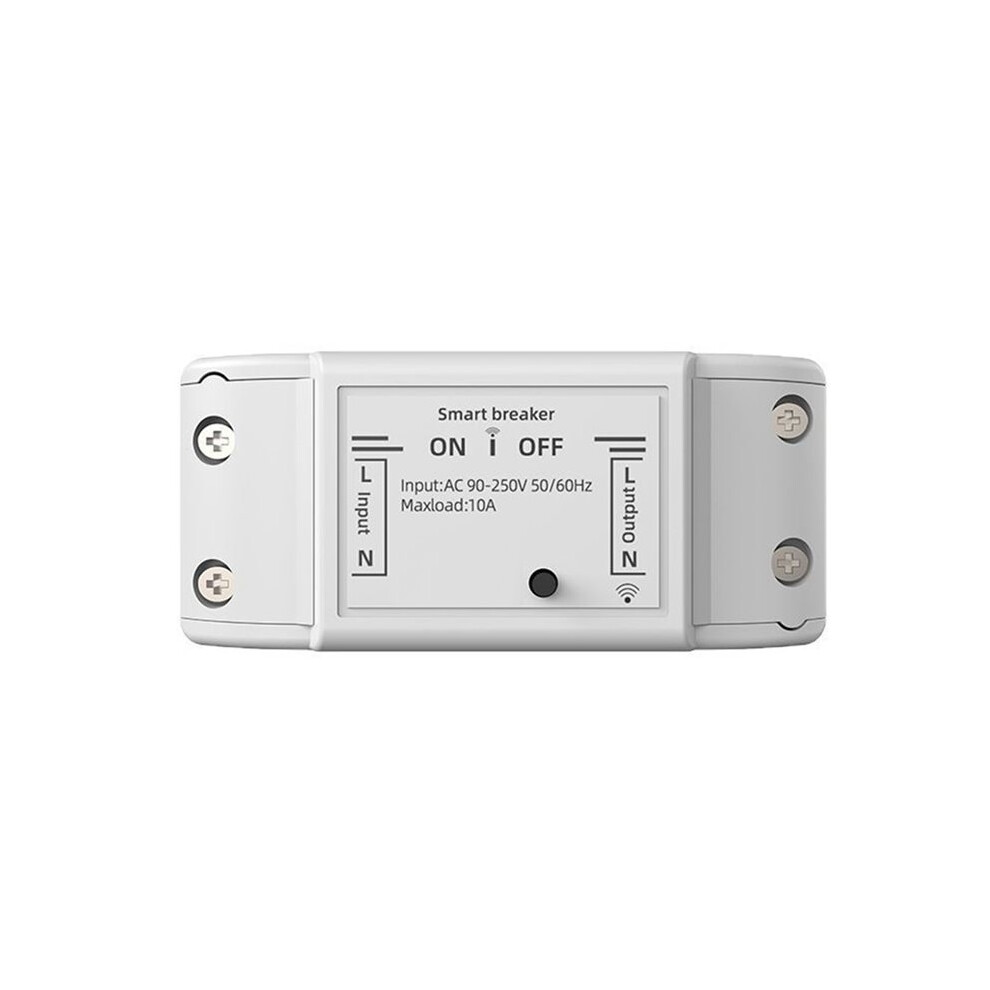 Tuya Wifi 10A Breaker Module Timer Relay Voice Wireless Remote Control For Home Light 6031995417478