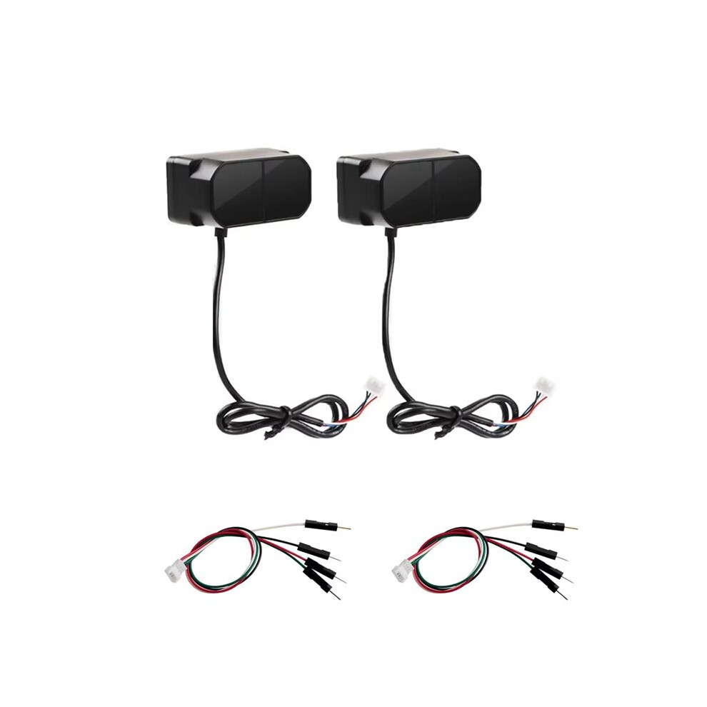 Saudism 2Pcs Tfmini Lidar Range Finder 0.1-12M Ip65 Waterproof Ranging Distance Sensor Obstacle Avoidance Module