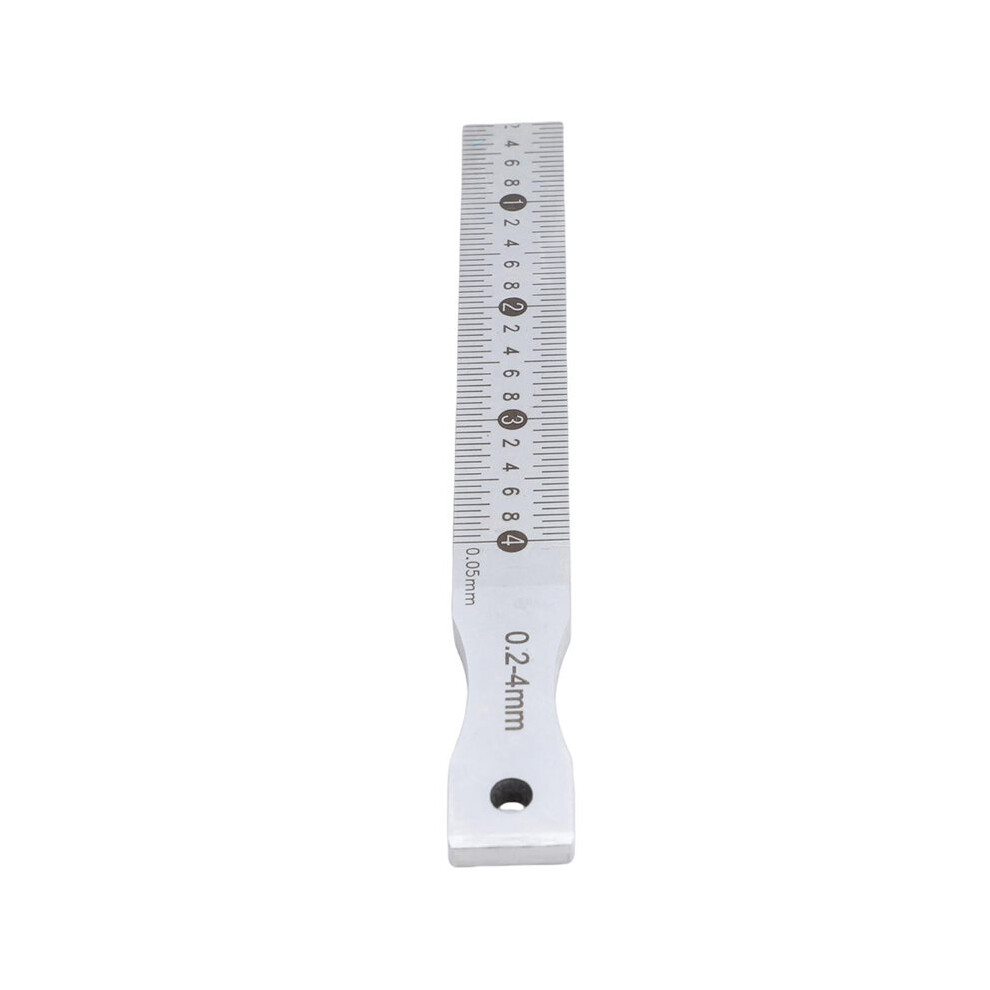 Multifunctional Stainless Steel Gage 0.2-4Mm Range For Construction Railroads Welding Feeler Gage 6033793829873