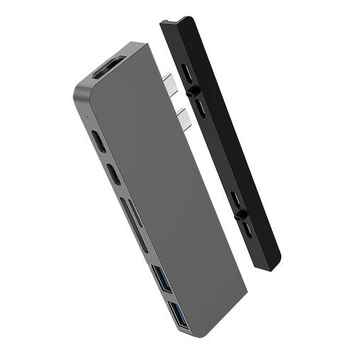 Hyper HyperDrive DUO 7-in-2 â” USB-C Hub for MacBook Pro / Air